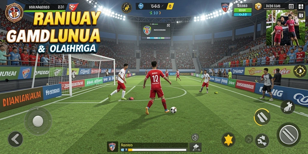 Tangkapan layar dari gameplay <strong>3446</strong> yang menunjukkan aksi olahraga menarik.