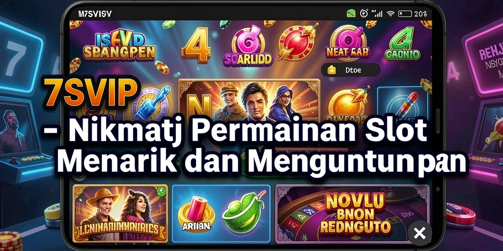 Tampilan gameplay 7SVIP yang mengesankan dan penuh warna.
