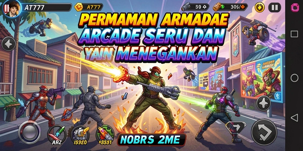 Tampilan gameplay AT777 yang seru dan menantang.
