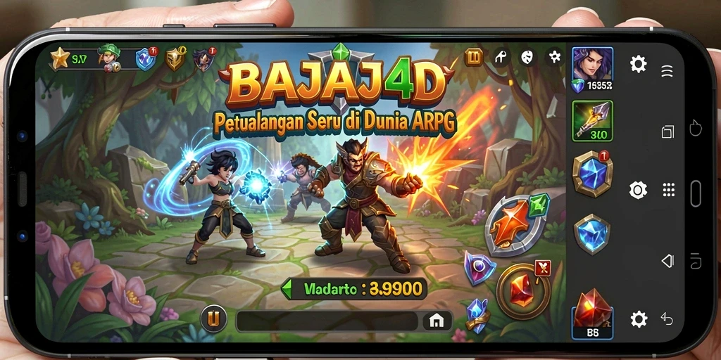 Screenshot gameplay BAJAJ4D yang menunjukkan aksi seru dalam petualangan ARPG.