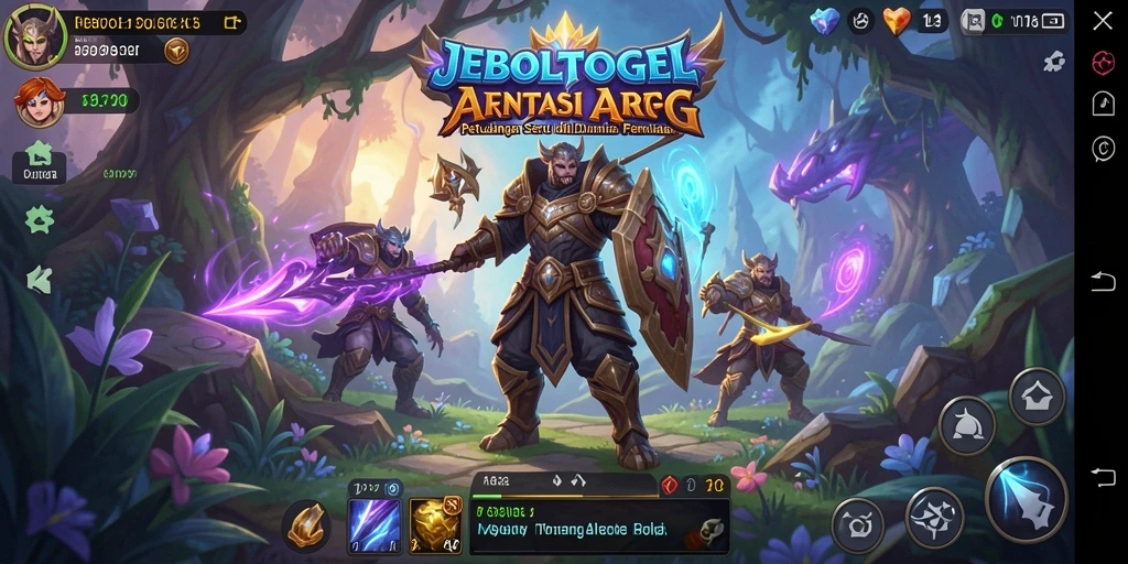 Tampilan menawan dari gameplay ARPG yang kaya pengalaman.