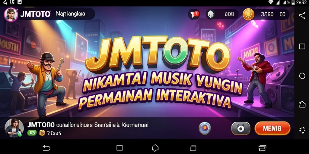 Tampilan gameplay JMTOTO yang interaktif dan menarik.