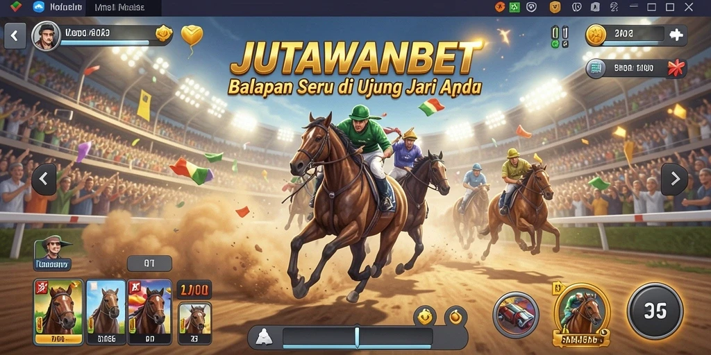 Tampilan gameplay seru di JUTAWANBET yang memacu adrenalin.