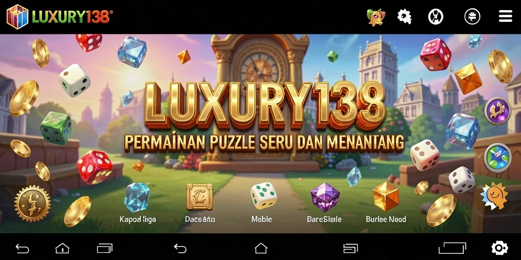 Screenshot dari gameplay seru LUXURY138 dengan tantangan Puzzle.