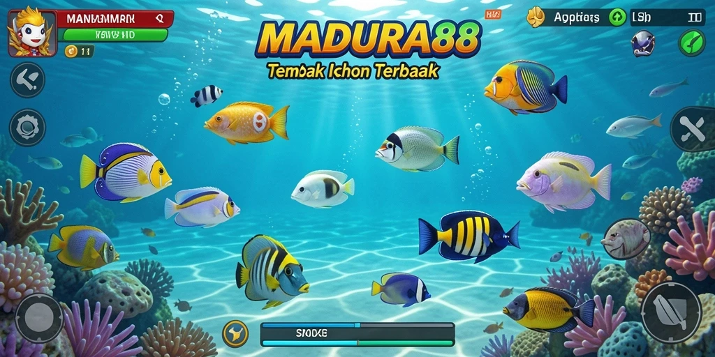 Gameplay seru Tembak Ikan dengan grafis menawan.