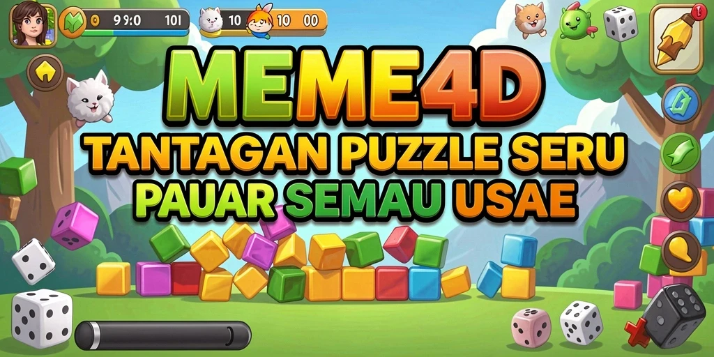 Screenshot gameplay MEME4D yang menarik dan penuh tantangan.