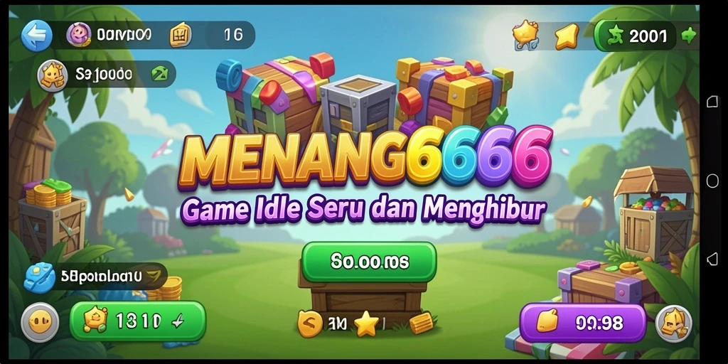 Tampilan menarik dari gameplay Idle MENANG666 yang menghibur.