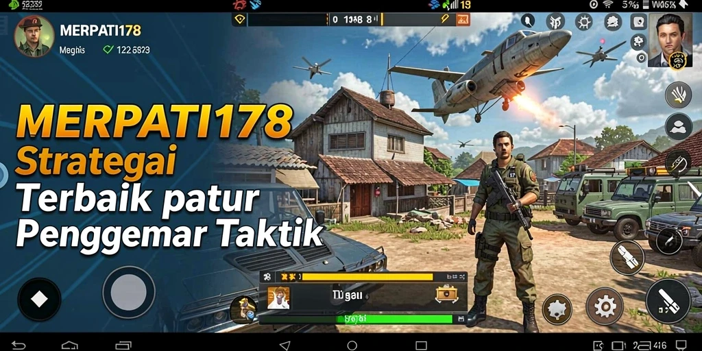 Tampilan gameplay seru dalam permainan strategi MERPATI178.