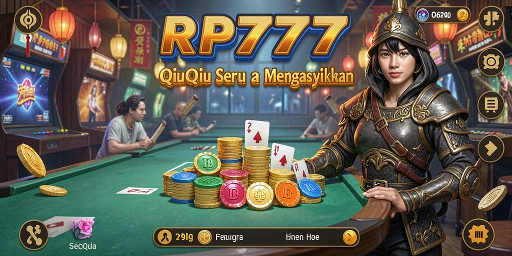 Tampilan gameplay QiuQiu yang menarik dan seru.