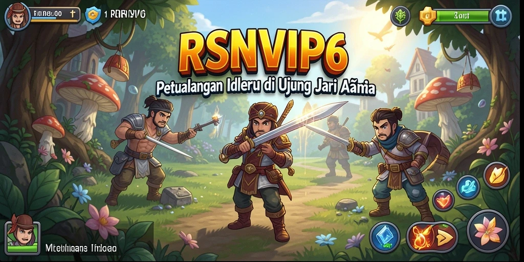 Tampilan gameplay RSNVIP6 yang menarik dan penuh warna.