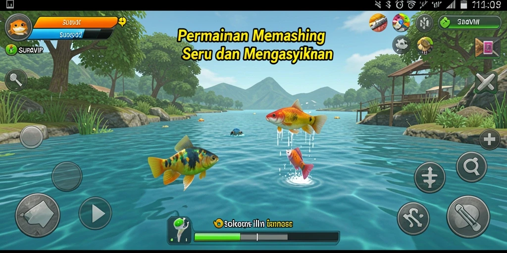Tangkapan besar dalam <strong>SURGAVIP</strong>, pengalaman memancing yang mendebarkan.